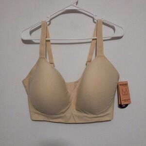 Shapermint Essentials Sweetheart Wireless Contour Bra Size 2Xl Beige New